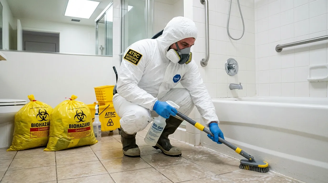 Decontamination equipment deployed for Blood Cleanup in Kendall West